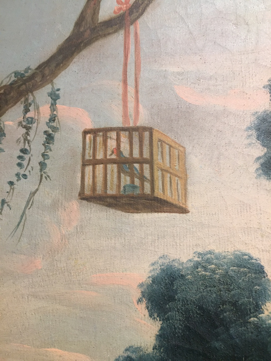 Louis XVI Trumeau 18th Century-photo-4