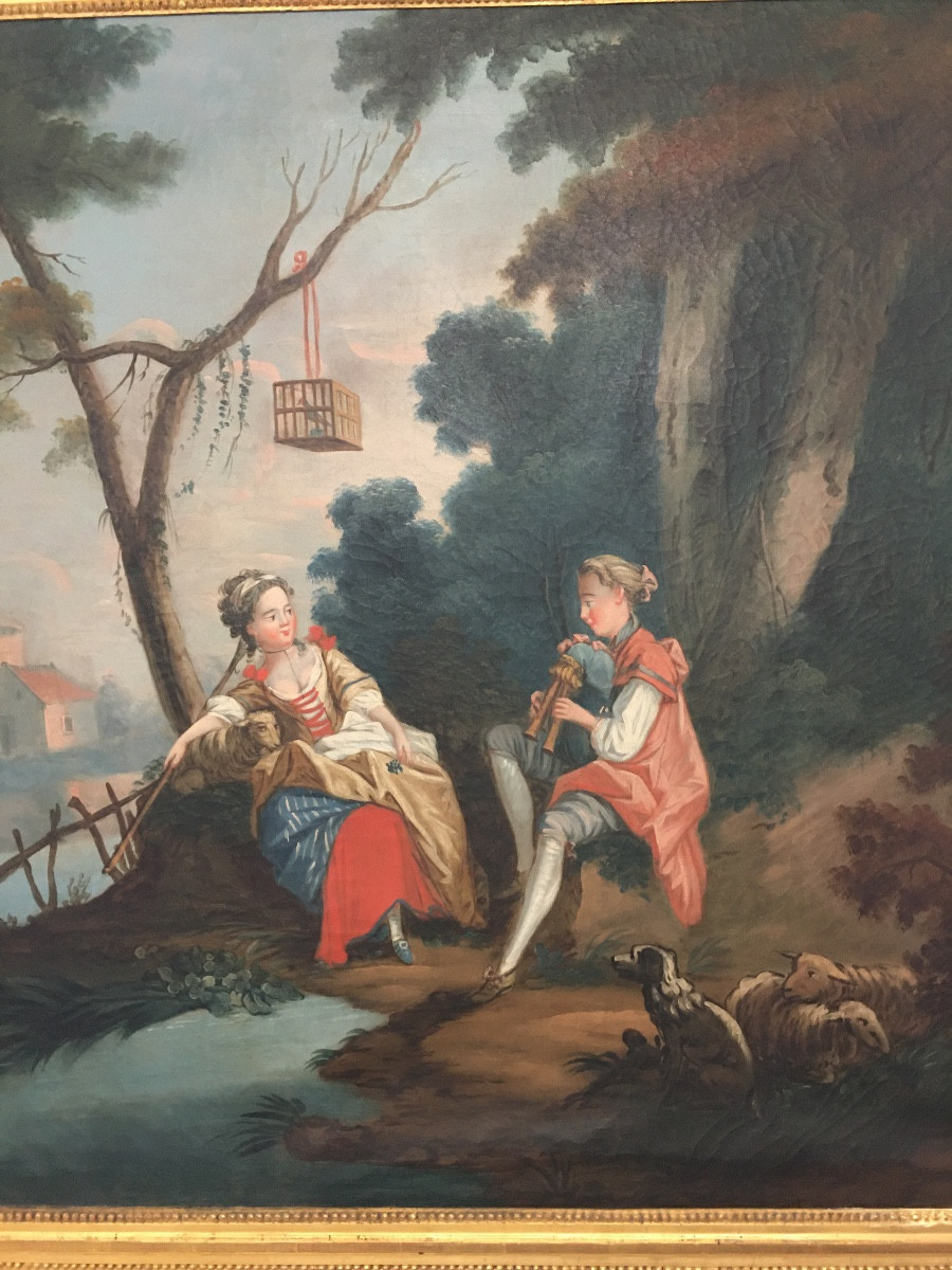 Louis XVI Trumeau 18th Century-photo-2