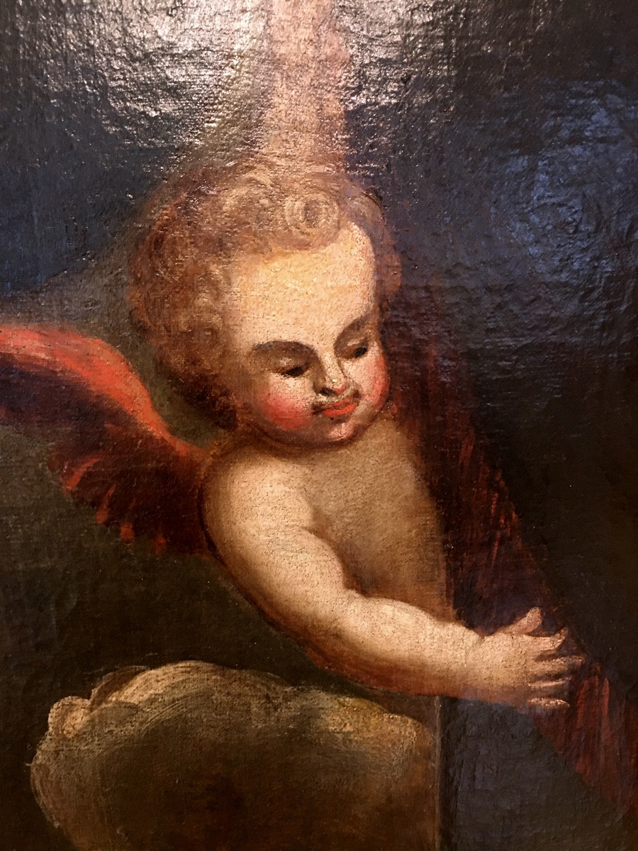 Portrait en pied jeune prince en cuirasse 17eme-photo-1