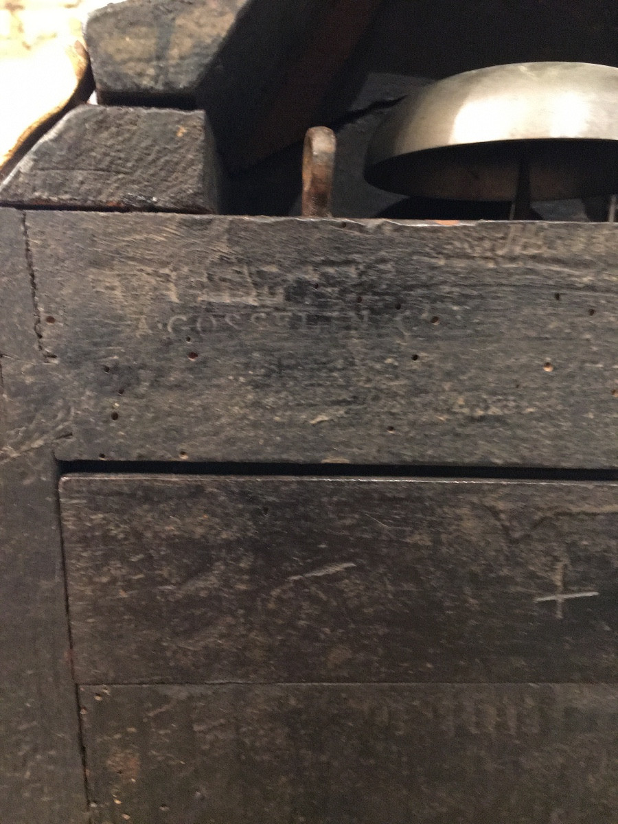 Louis XV Period Wall Clock And Console, 18th Century-photo-4