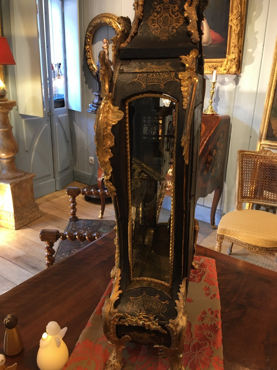 Louis XV Period Wall Clock And Console, 18th Century-photo-1