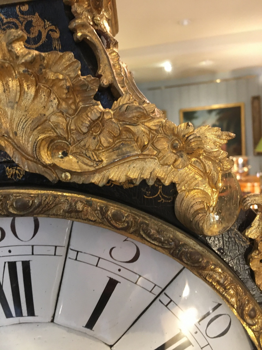 Louis XV Period Wall Clock And Console, 18th Century-photo-4