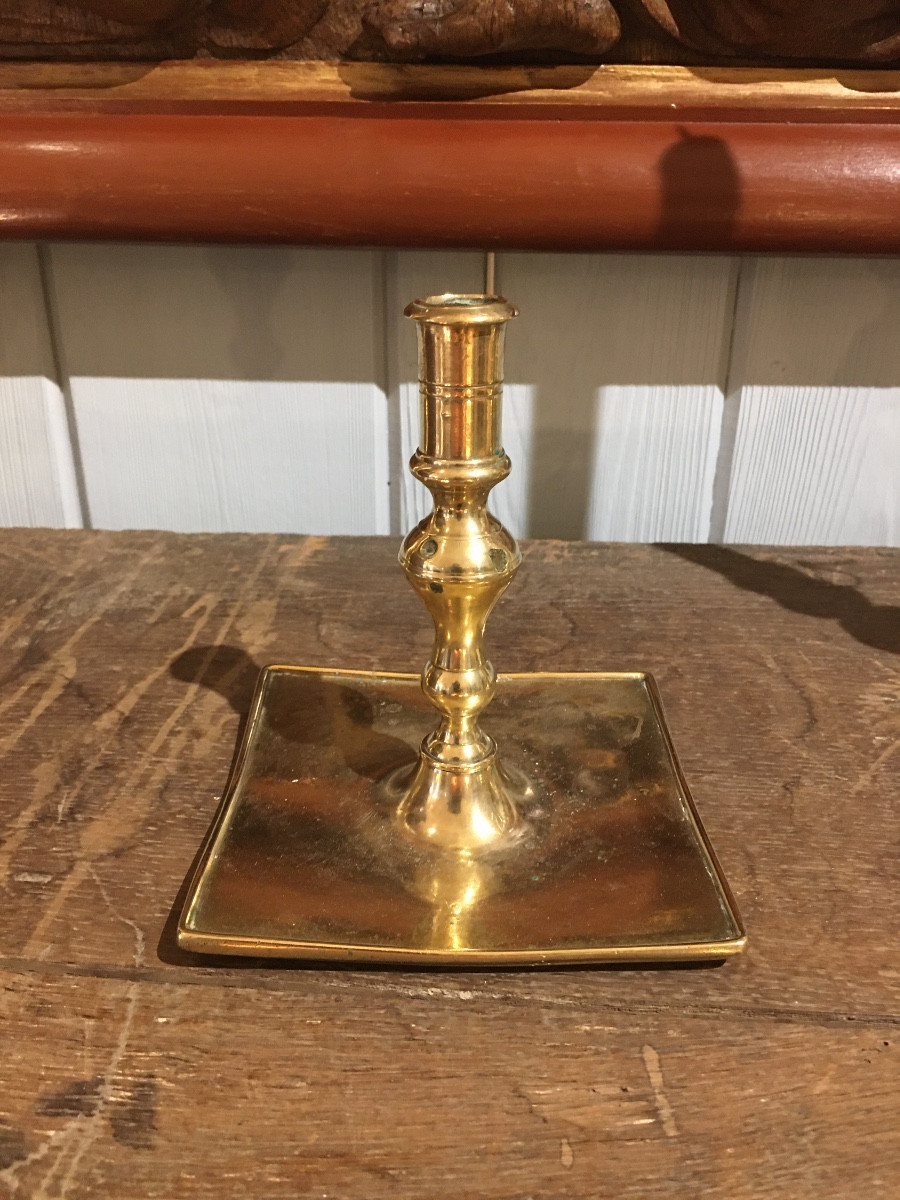 Bougeoir bronze Espagne XVIIEME 