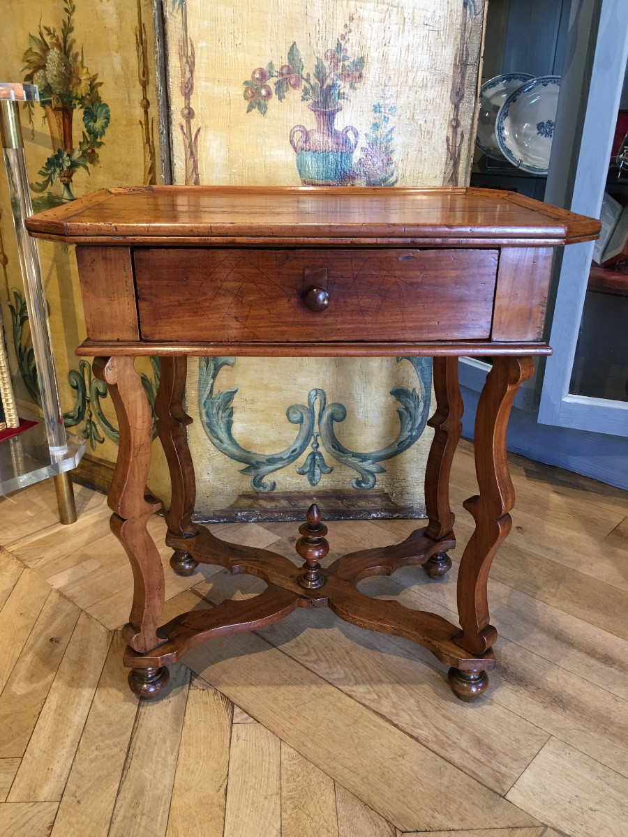 Louis XIV Cabaret Tray Table, XVIIth Century