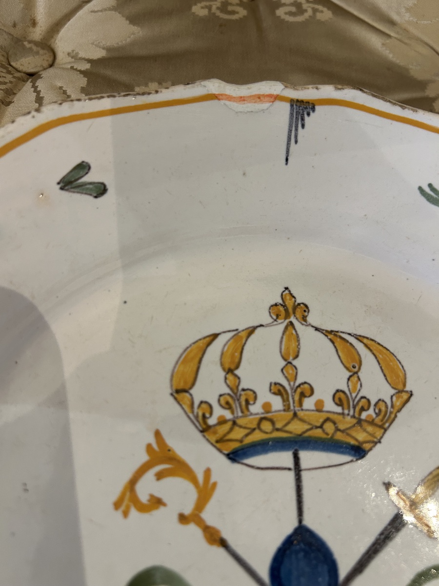Pre-revolutionary 18th-century Nevers Plate-photo-3