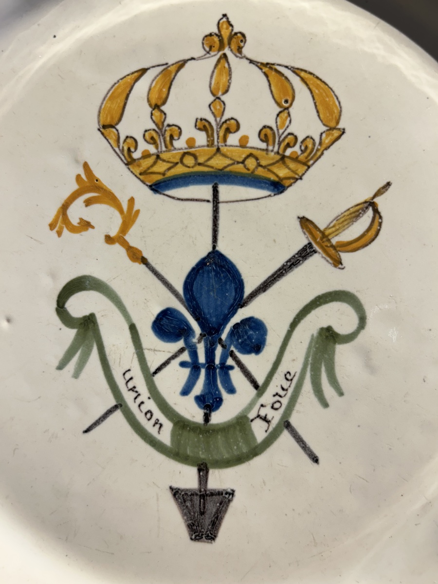 Pre-revolutionary 18th-century Nevers Plate