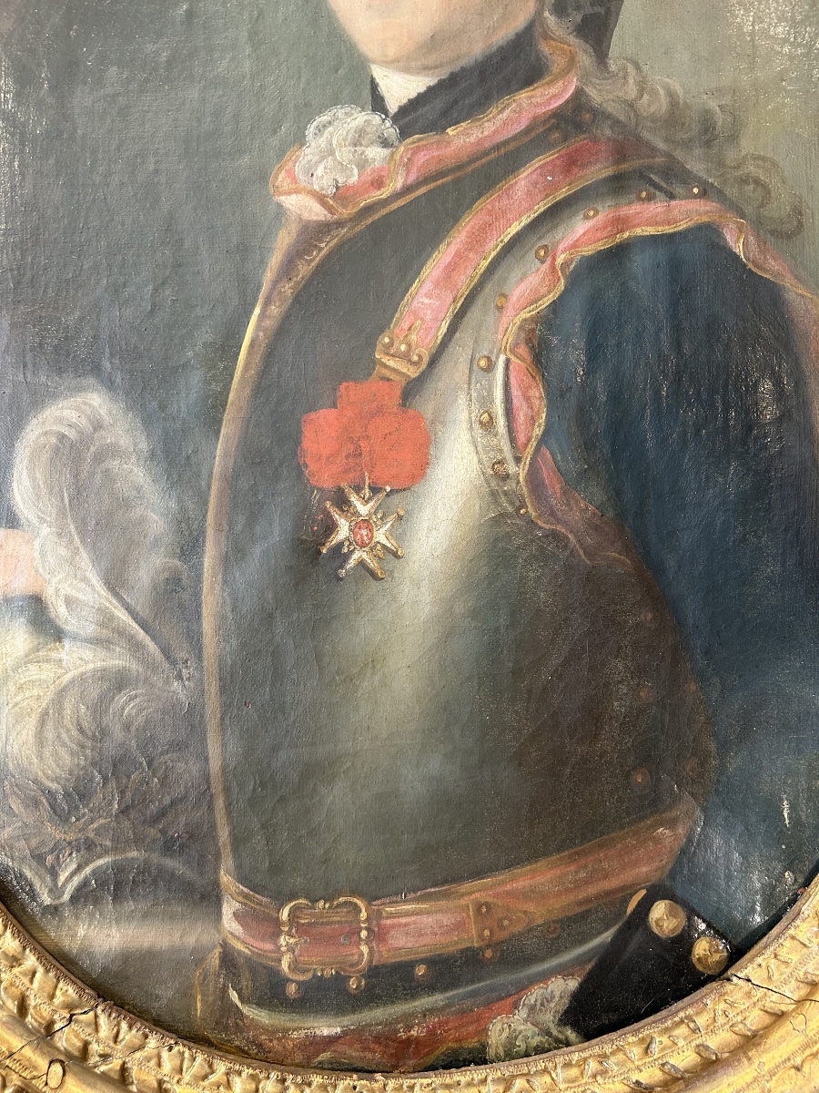 Portrait d’homme époque XVIIIEME -photo-3