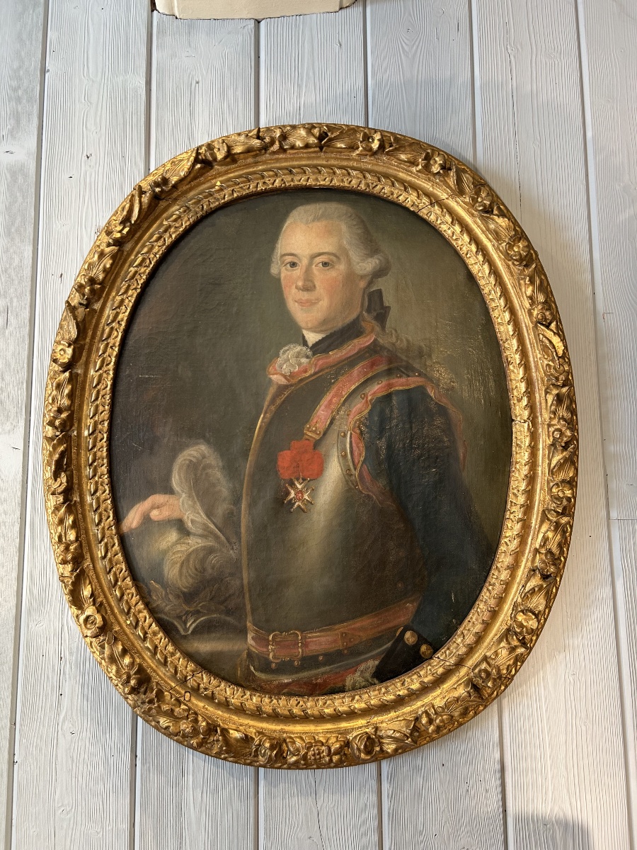 Portrait d’homme époque XVIIIEME 