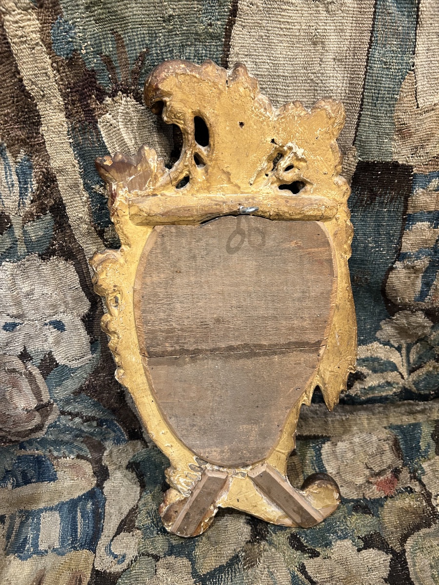Pair Of Small 18th-century Italian Mirrors -photo-3