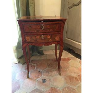 Small Louis XV Marquetry Table 18th