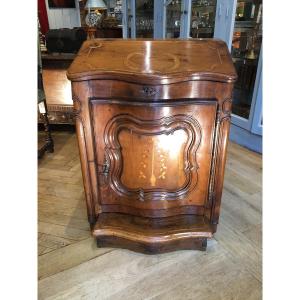 Regency Oratory In Walnut And Intarsia, 18th Century