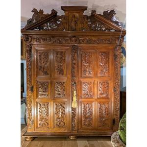 Armoire de Sumène Époque début XVIIème