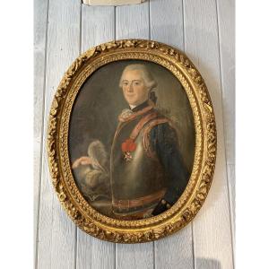 Portrait d’homme époque XVIIIEME