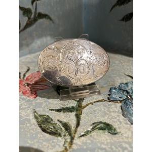 18th-century Solid Silver Snuffbox
