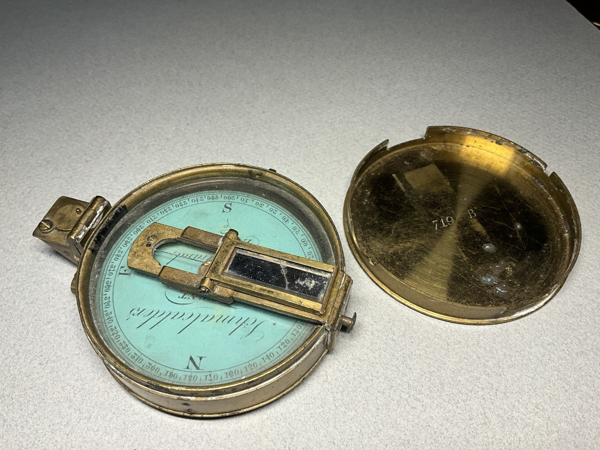 Prismatic Compass Schmalcalder London 1810 - 1826 -photo-4