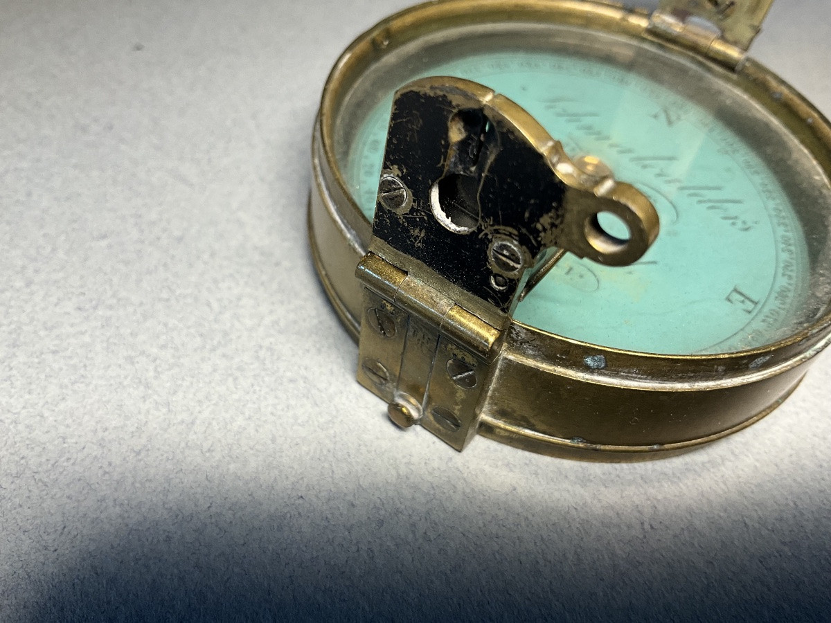 Prismatic Compass Schmalcalder London 1810 - 1826 -photo-3