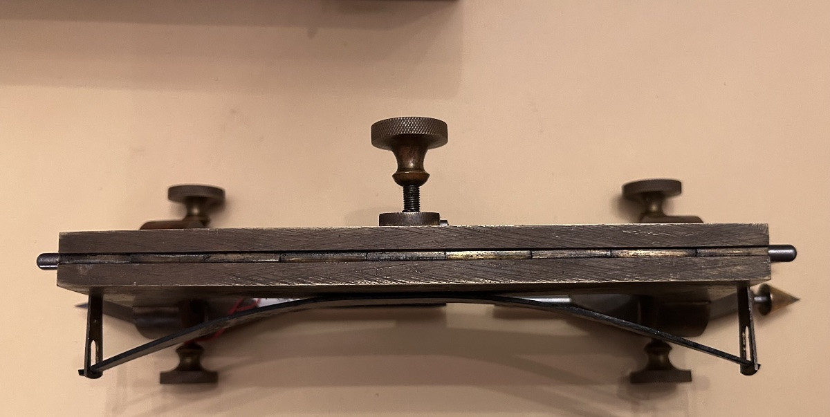 Large Gear Compass. Antique Watchmaker's Tool.-photo-2