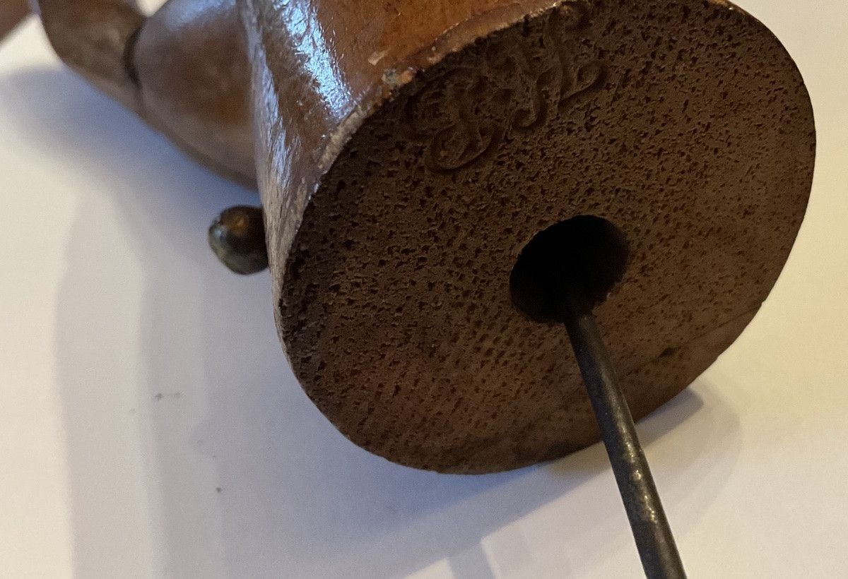 Antique Articulated Wooden Prosthetic Hand, Most Likely Made By Jacob Hüfner, Germany-photo-4