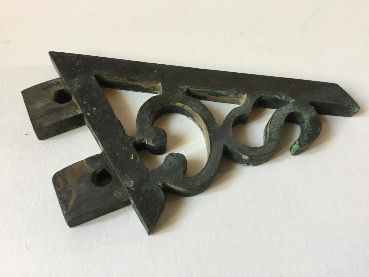 Irish Sundial Dated 1842 Lead And Bronze-photo-6