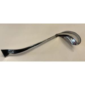 Fruit Ladle Or For Punch In Solid Dutch Silver. 833/1000 Silver.  Date Letter 1929