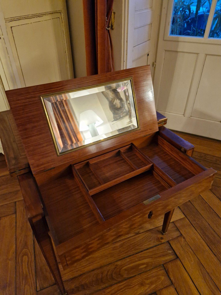 Table à Système époque Napoléon III Style Louis XVI -photo-2