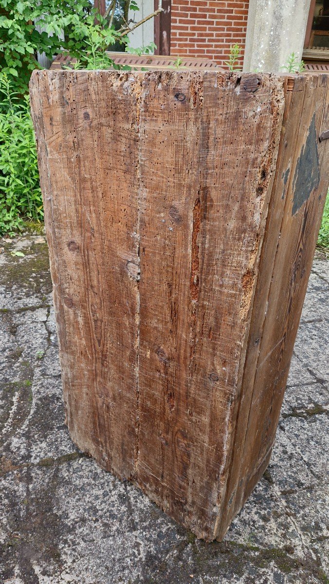 17th Century, Tabernacle Or Oratory In Painted Wood -photo-8