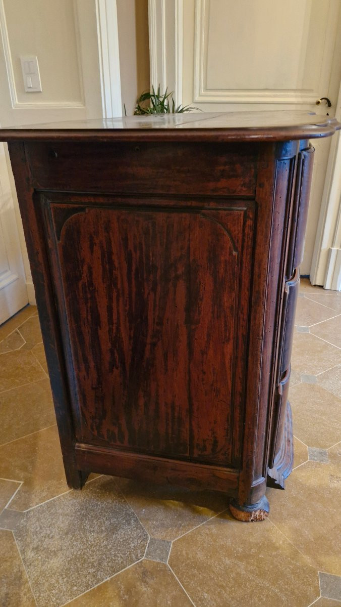 Louis XIV Period Crossbow Chest Of Drawers-photo-1