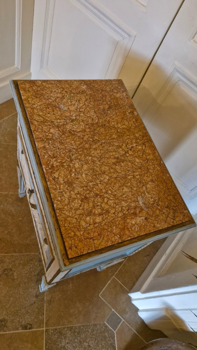 Louis XVI Style Bedside Table -photo-3