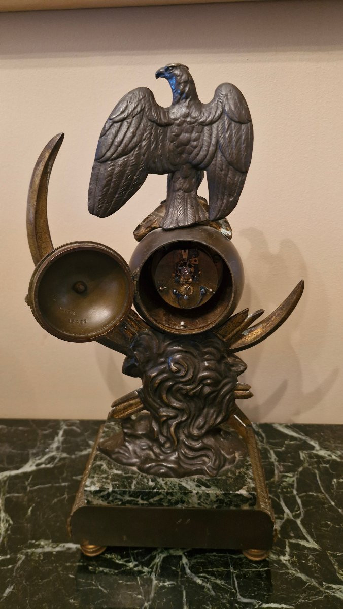 Empire Style Bronze Clock-photo-6