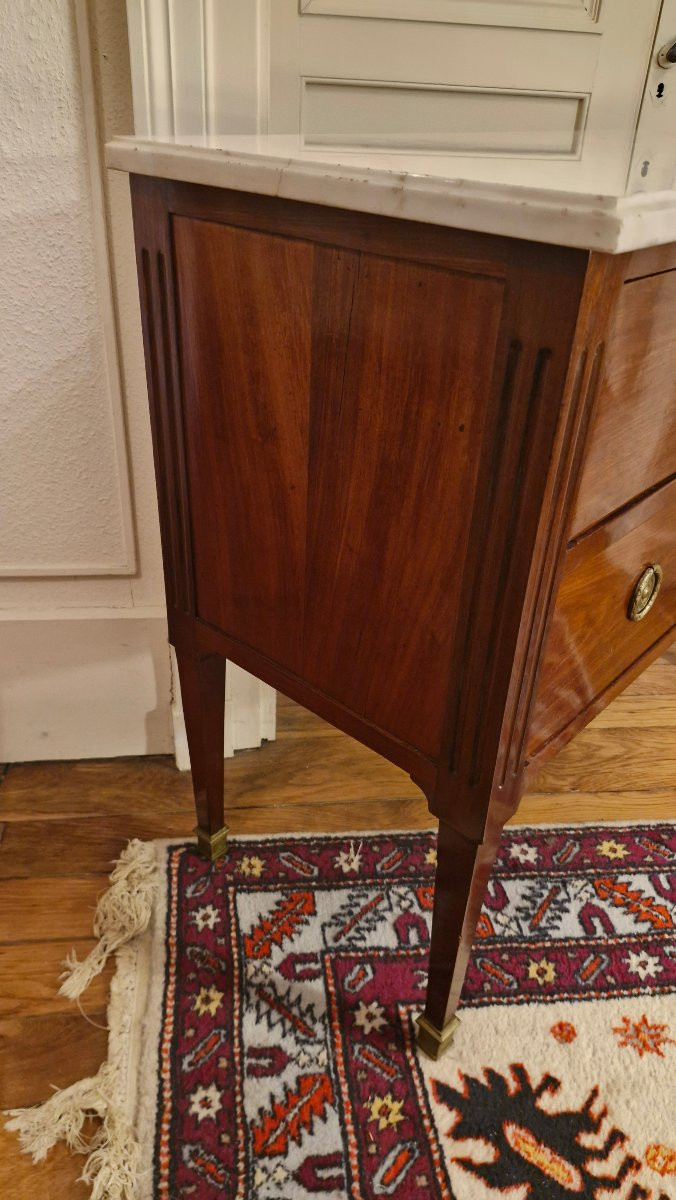 Commode Louis XVI estampillée Nicolas Petit-photo-3