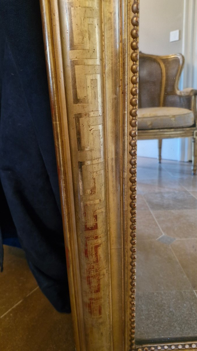 Miroir Doré Louis Philippe -photo-2