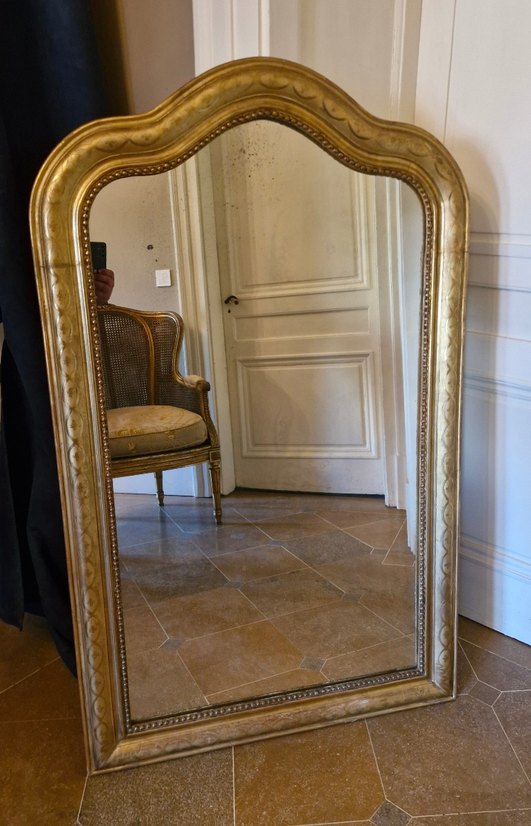 Glace doré Louis Philippe 