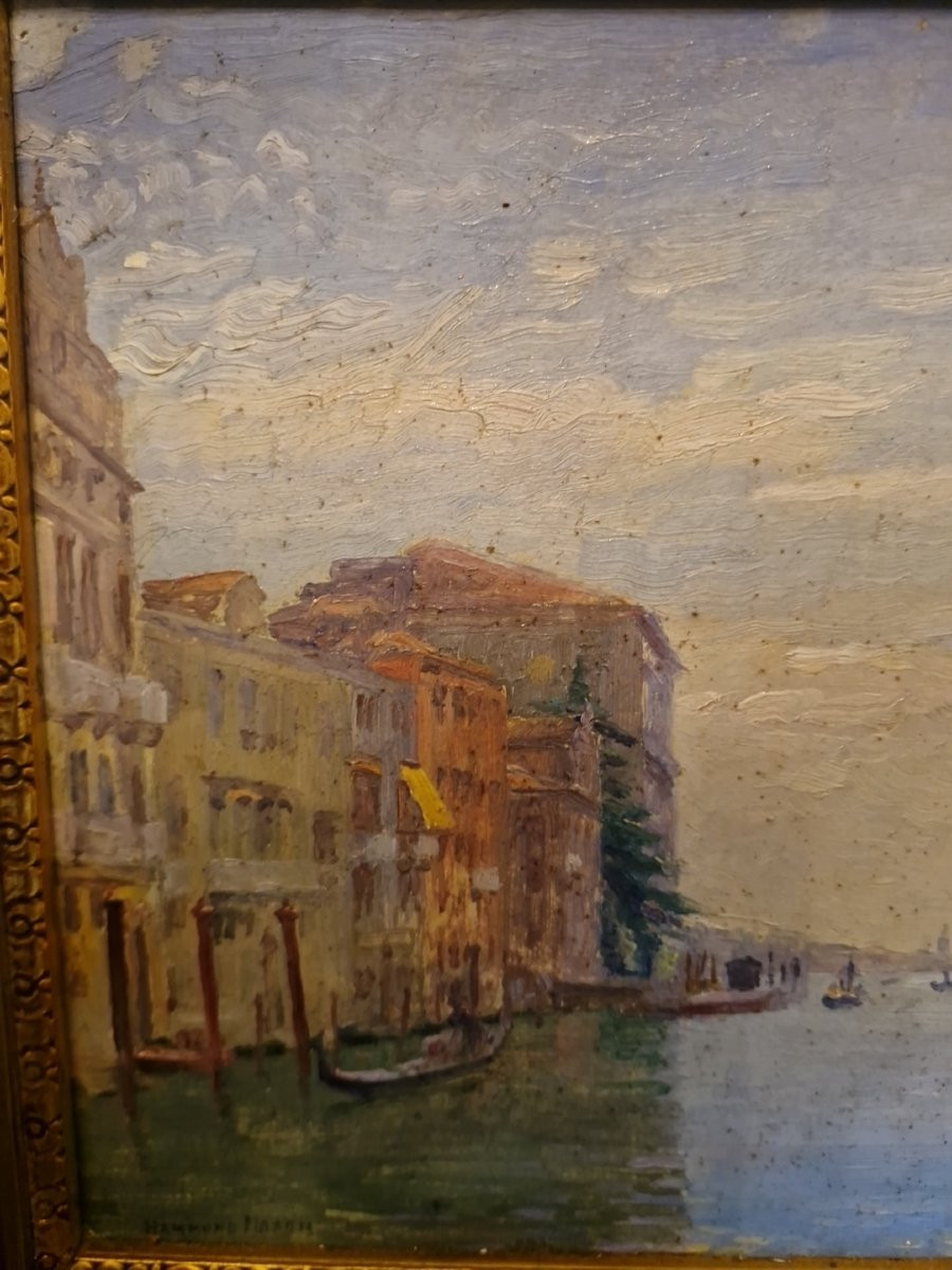 Hammond Mason, Painting Depicting Venice-photo-4