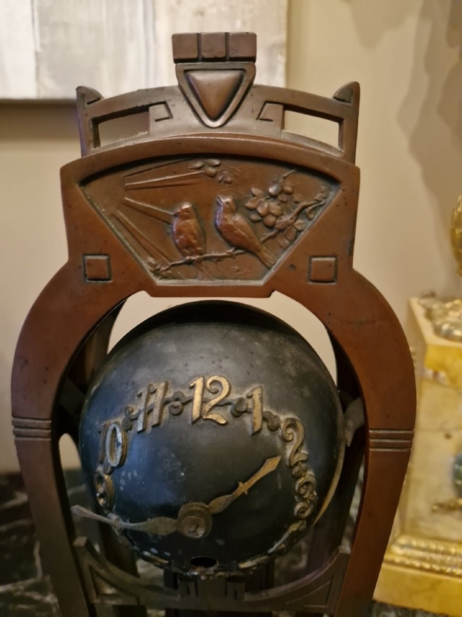 Horloge Époque Art Nouveau -photo-2