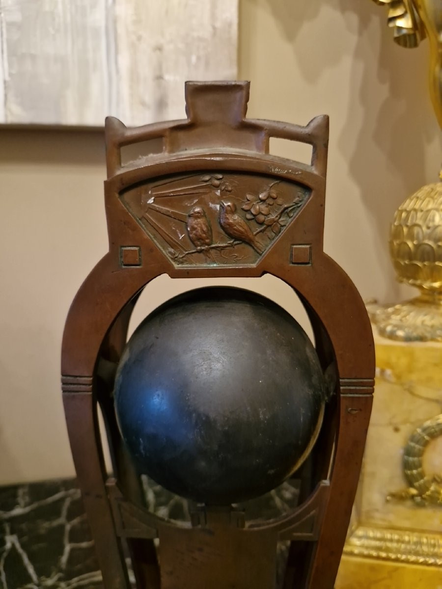 Horloge Époque Art Nouveau -photo-4