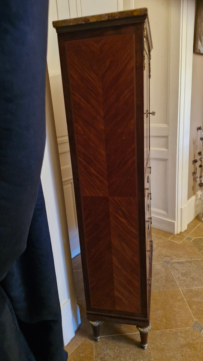 Louis XVI Style Marquetry Entryway Furniture-photo-3
