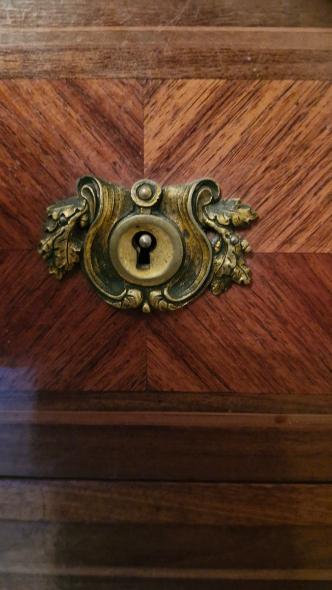Louis XVI Style Marquetry Entryway Furniture-photo-7