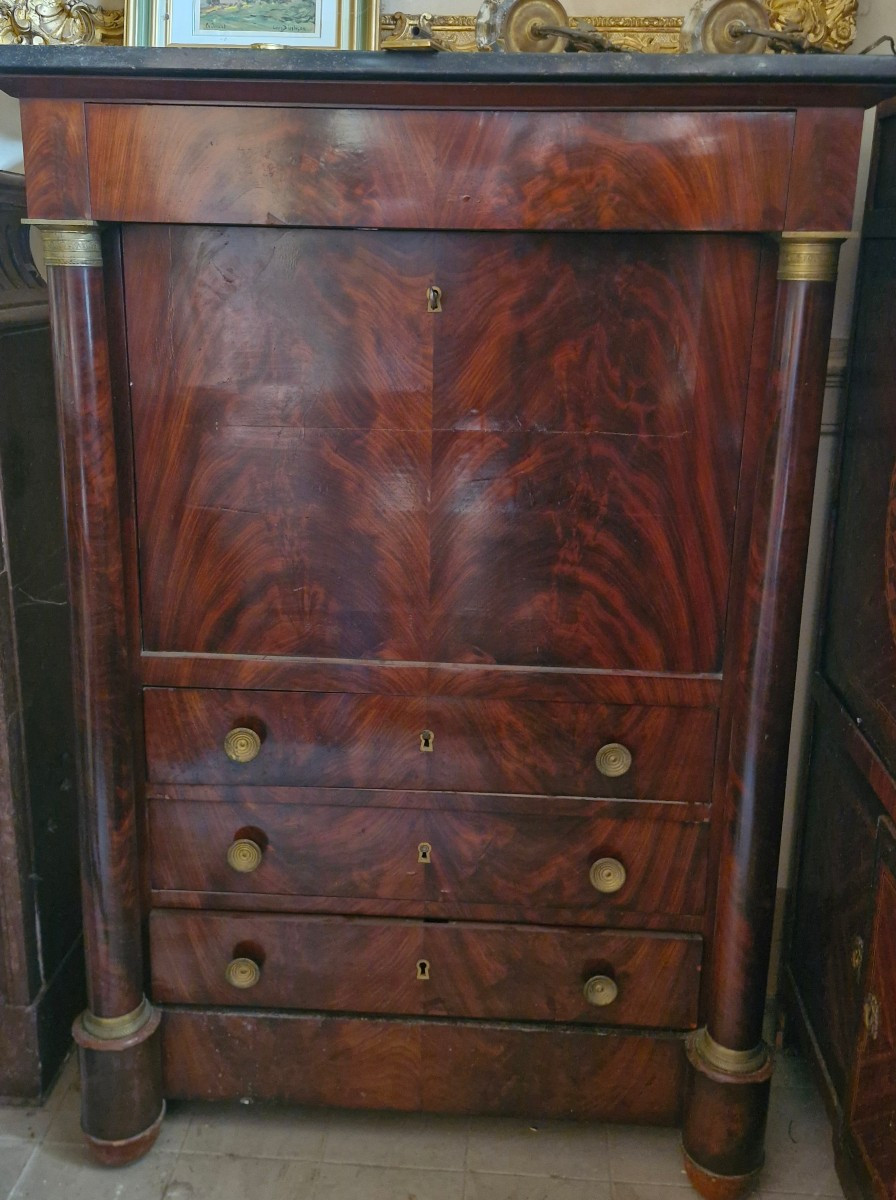 Empire Mahogany Secretary