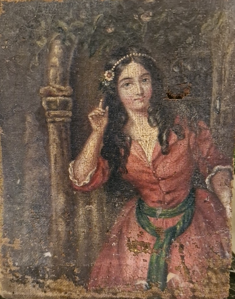 Portrait de femme Époque XVIII Ème S 