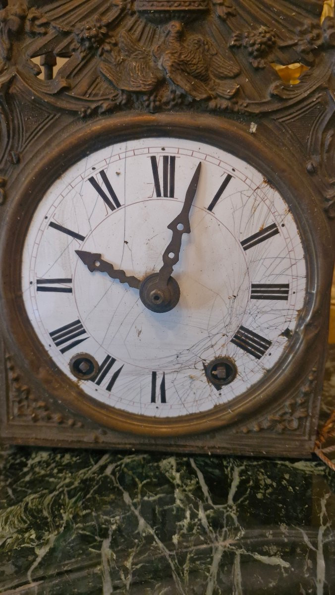 Small Comtoise Clock Movement Called Petit Comtois-photo-2