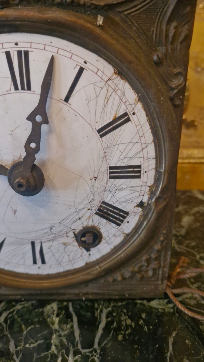 Small Comtoise Clock Movement Called Petit Comtois-photo-1