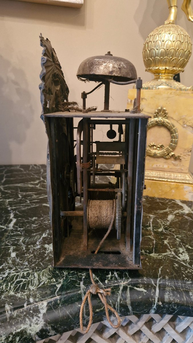Small Comtoise Clock Movement Called Petit Comtois-photo-2