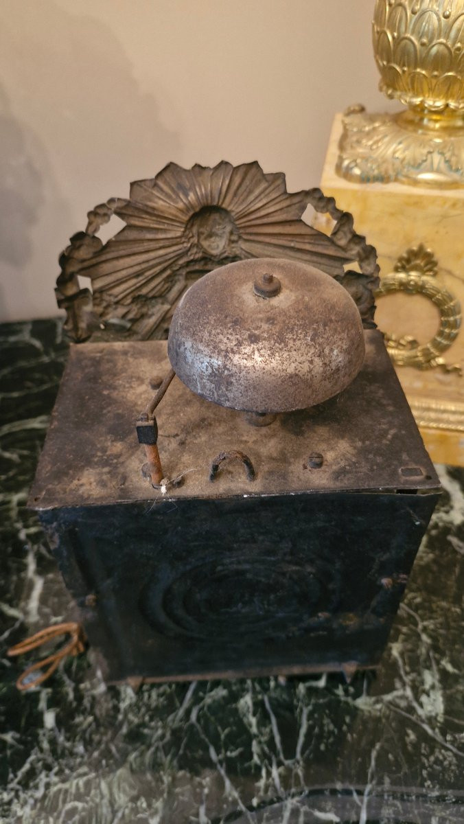 Small Comtoise Clock Movement Called Petit Comtois-photo-4