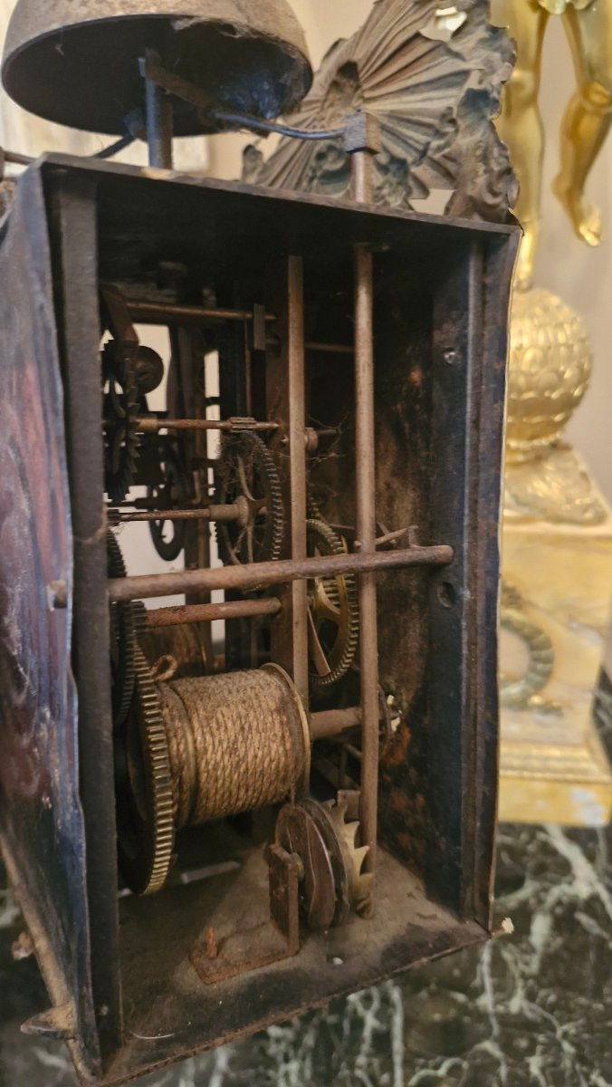 Small Comtoise Clock Movement Called Petit Comtois-photo-6