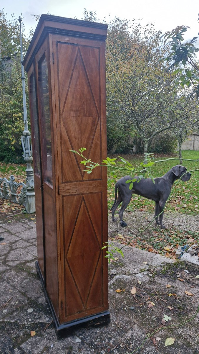 Vitrine d'époque Louis XIV régence-photo-1