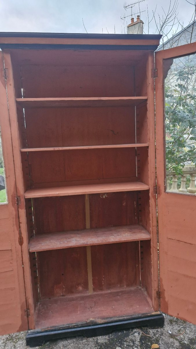 Vitrine d'époque Louis XIV régence-photo-2