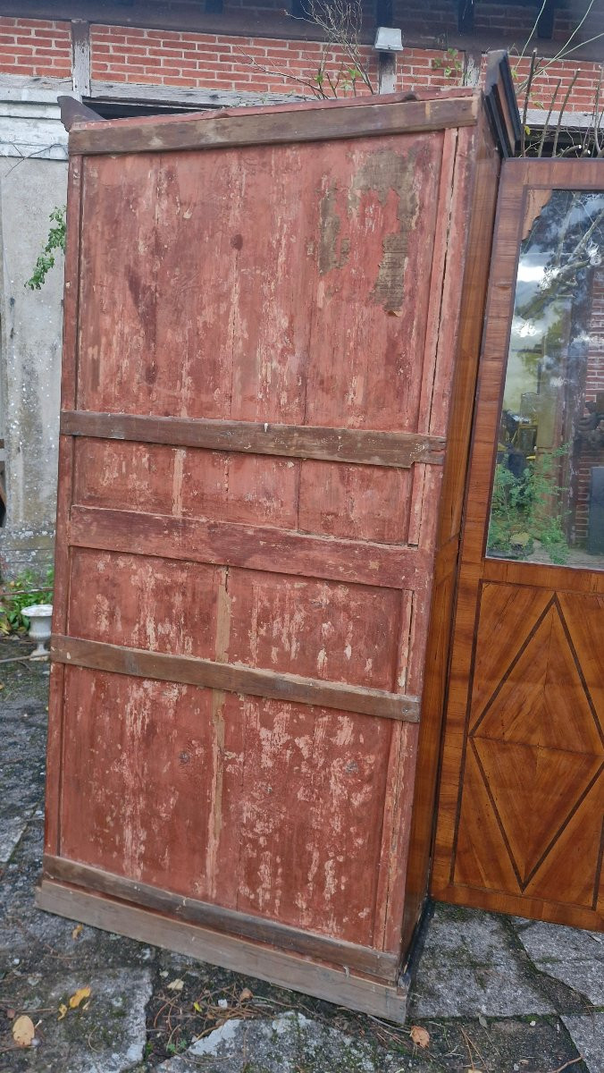 Vitrine d'époque Louis XIV régence-photo-3