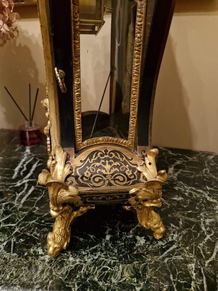 Cartel en marqueterie Époque NAPOLÉON III -photo-5