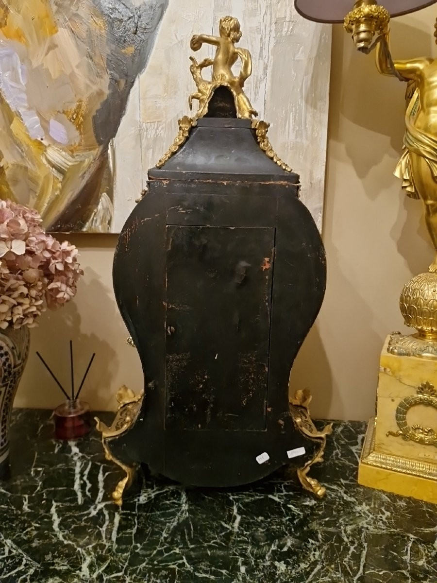 Cartel en marqueterie Époque NAPOLÉON III -photo-6