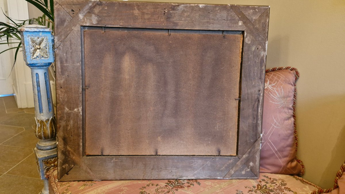 E. Barthelemy, Oil Painting Depicting A Card Trick-photo-8